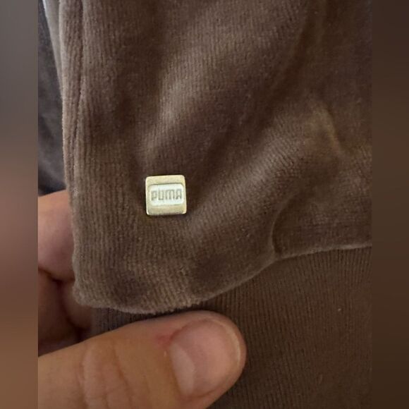 Vintage Puma Full Zip Velour Jacket - Large - Picture 2 of 7